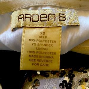 Arden B Short sequence dress